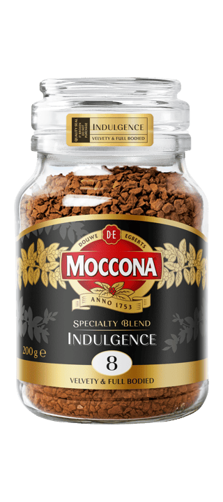 200g Moccona Indulgence Render