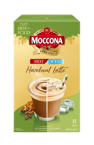 Moccona Hazelnut Latte