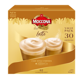 moccona sachet latte packshot 444g