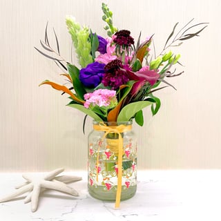 moccona jar upcycling inspiration decorative vase